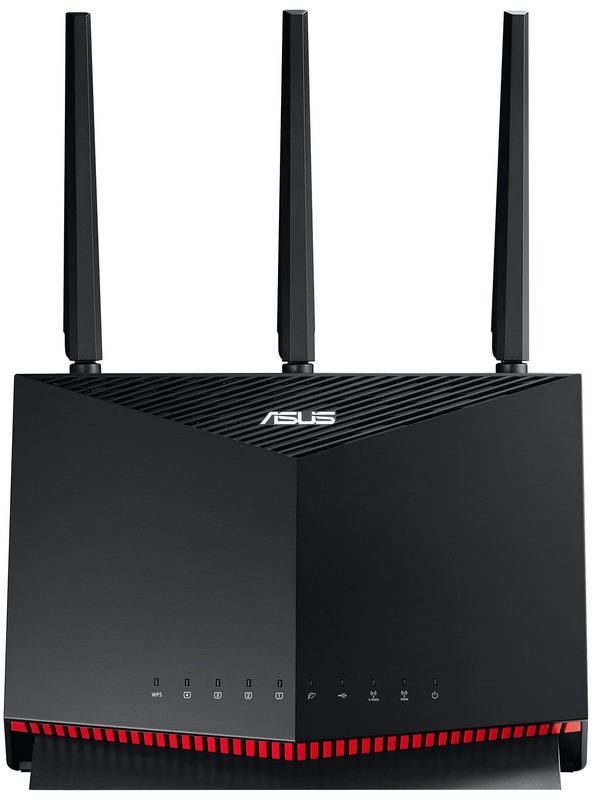 Интернет роутер Asus RT-AX86U PRO AX5700 4xGE LAN 1xGE WAN 1x2.5GE WAN/LAN 1xUSB3.2 1xUSB2.0 MU-MIMO фото