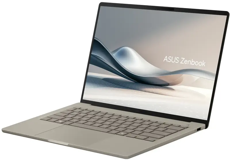 Ноутбук Asus Zenbook A14 UX3407QA-QD202W Zabriskie Beige (90NB1501-M00F90) - фото - №1