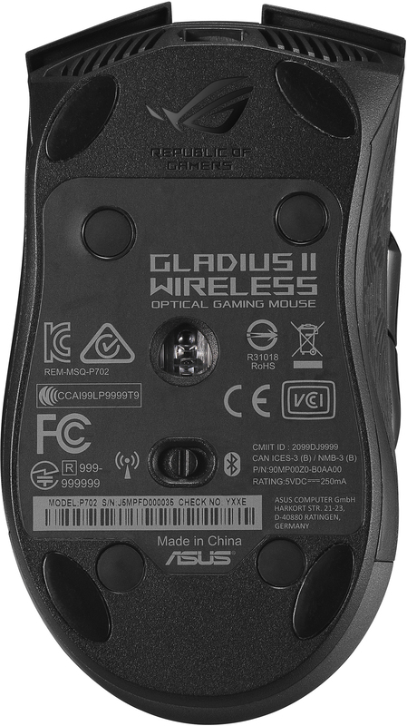 Миша ігрова ASUS ROG Gladius II (90MP00Z0-B0UA00) - фото - №7