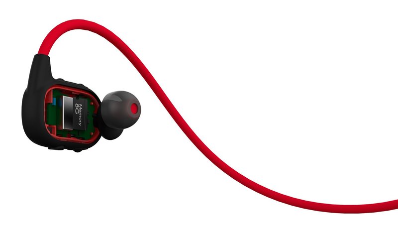 Навушники-плеєр ENOD SPORT EAE-202 (Red) фото