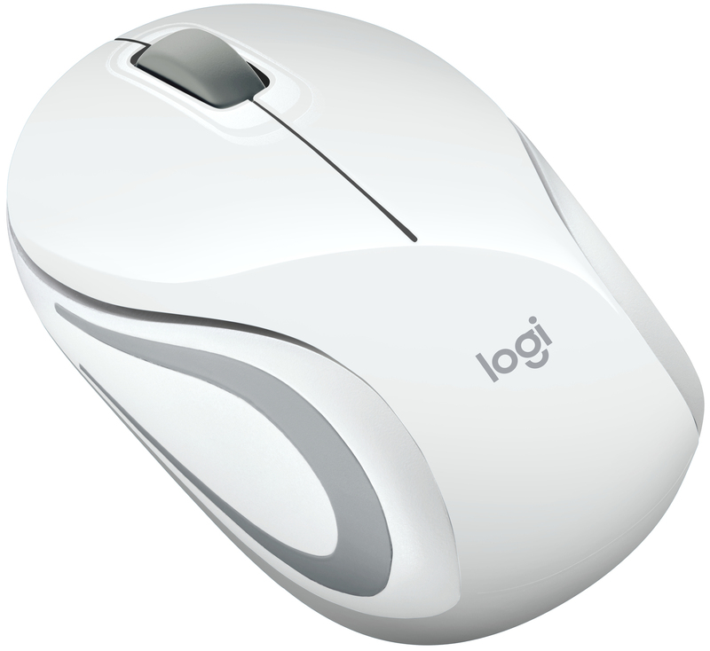 Миша Logitech Wireless Mini M187 (White) 910-002735 фото