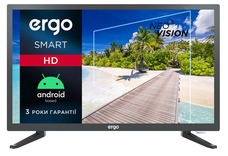 Телевізор Ergo 24" HD Smart TV (24DHS6000) фото