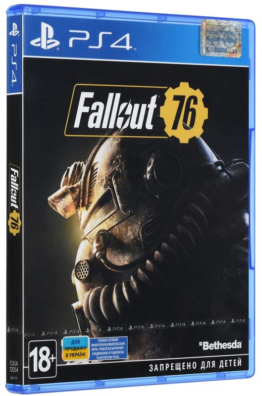 Диск Fallout 76 (Blu-ray, Russian version) для PS4 (6420774) - фото - №0
