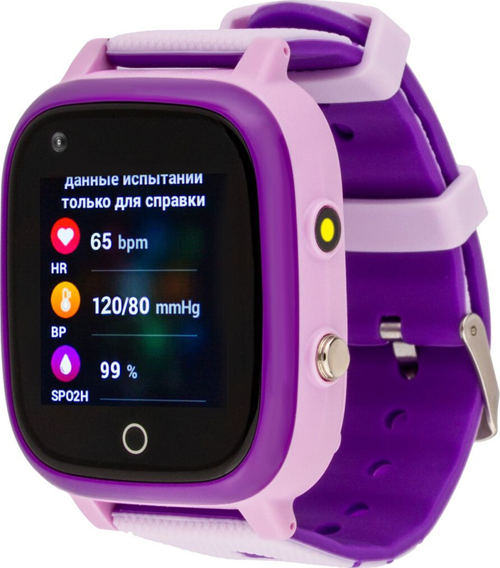 Детские смарт-часы AmiGo GO005 4G WIFI Thermometer (Purple) 747019 фото
