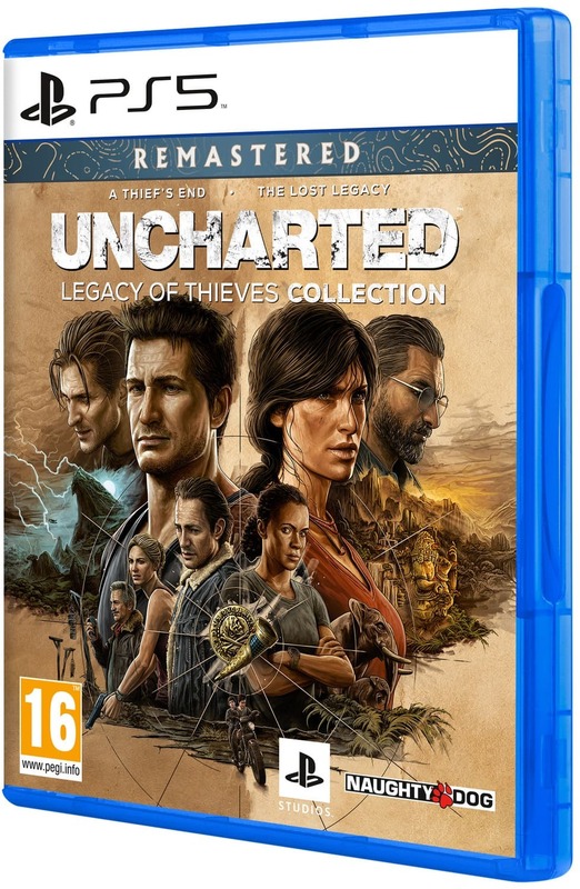 Диск Uncharted: Legacy of Thieves Collection (Blu-Ray диск) для PS5 фото