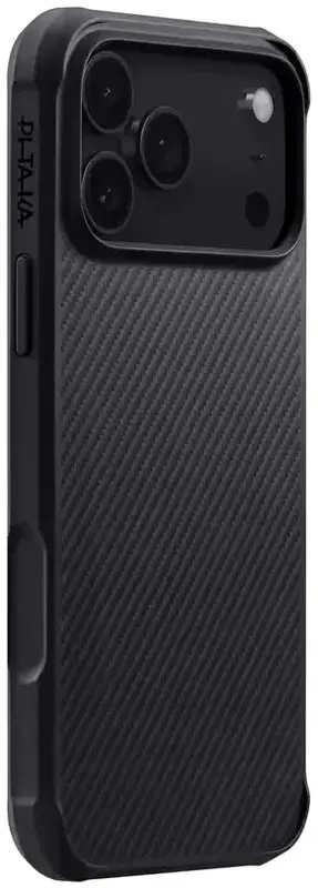 Чохол Pitaka Aramid ProGuard Twill Black/Grey for iPhone 17 Pro Max (KI1701MGPM) - фото - №1