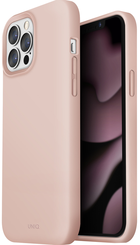 Чохол Uniq Hybrid для iPhone 13 Pro Max Lino - Blush (Pink) фото