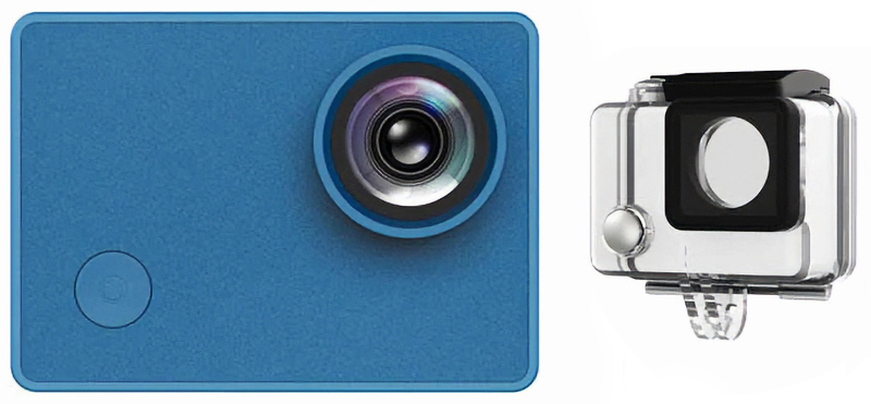 Экшн-камера Seabird 4K Action Camera 3.0 Blue + Waterproof Case фото