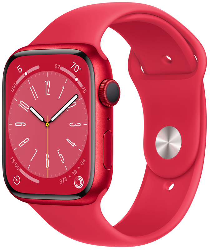 Apple Watch Series 8 45mm PRODUCT(RED) Aluminum Case MNP43UL/A фото