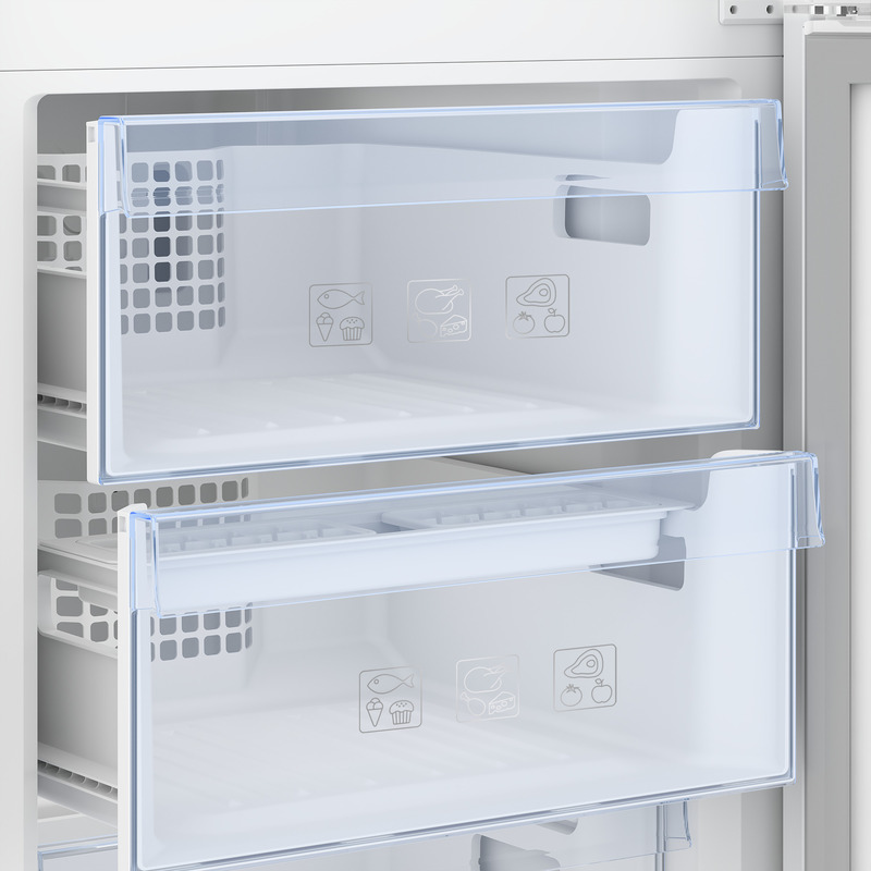 Двухкамерный холодильник Beko RCNA366K30XB фото