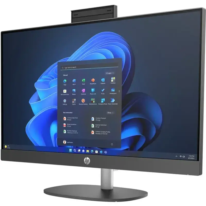Моноблок HP ProOne 240 G10 Black (A54YZET) - фото - №6