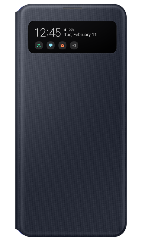 Чохол Samsung View Wallet Cover (Black) для Samsung Galaxy A41 фото