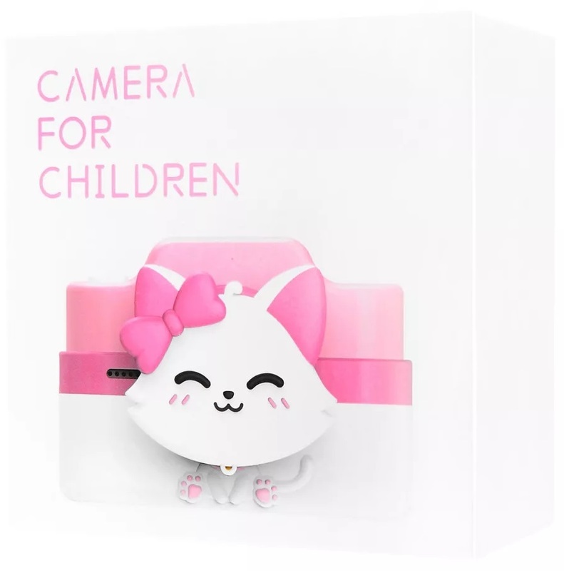 Дитячий фотоапарат із сенсорним дисплеєм (Кішка) фото