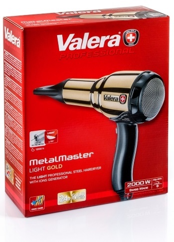Фен Valera Metal-Master Ionic Light Gold (584.01/I Gold) - фото - №3