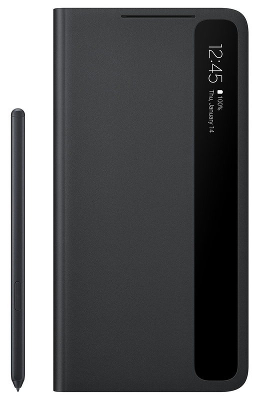 Чохол Samsung Clear View Cover with S Pen (Black) EF-ZG99PCBEGRU для Samsung Galaxy S21 Ultra фото