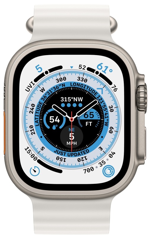 Ремінець для годинника Apple Watch 49 mm (White) Ocean Band Extension MQEA3ZM/A фото