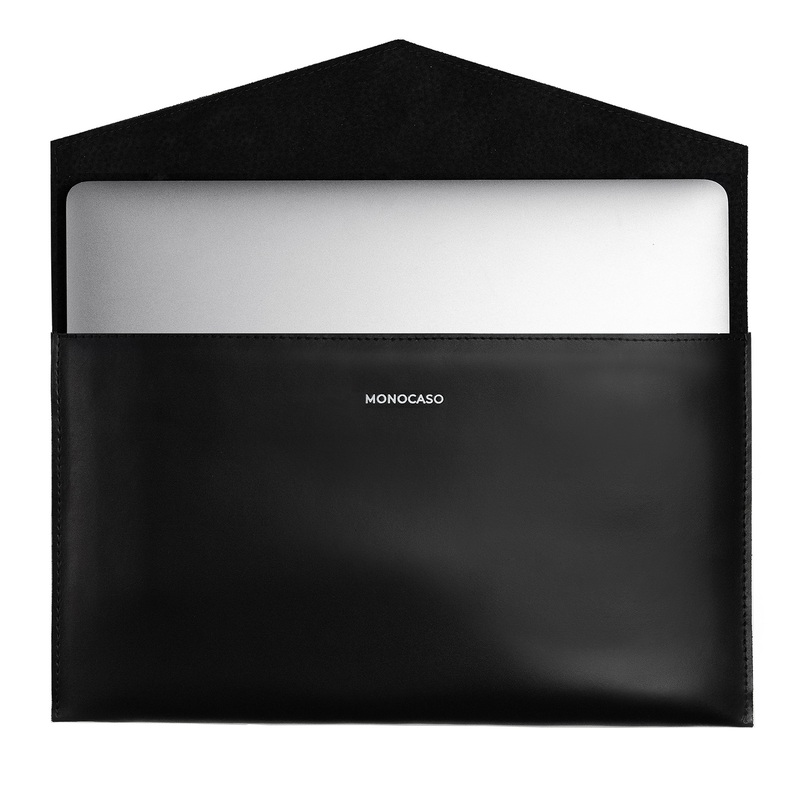 Чехол-клатч Monocaso (Black) для MacBook Air/Pro 13 фото