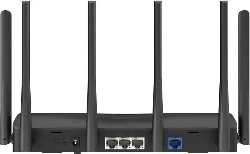 Iнтернет роутер Mercusys MR47BE Tri-Band Wi-Fi 7 (2.4Gz/5Gz) 574+2880Мбит/с+5760Мбит/с - фото - №1