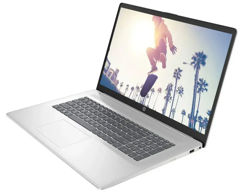 Ноутбук HP 17-cp2031ua Silver (D16DCEA) - фото - №2