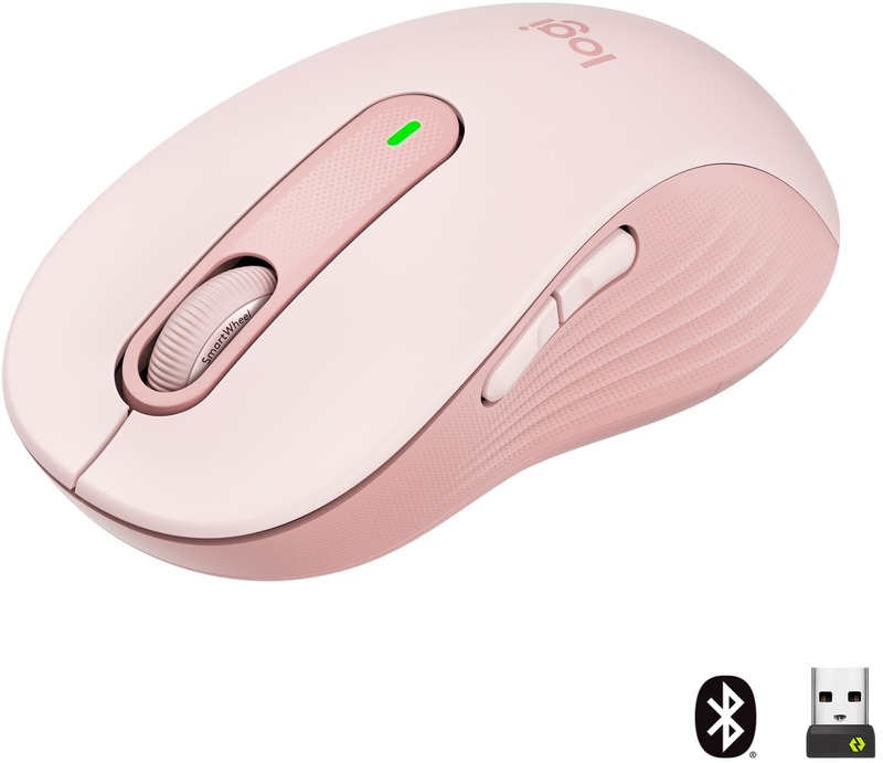 Миша Logitech Wireless M650 (Rose) 910-006254 - фото - №0