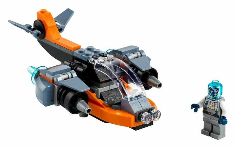 Конструктор LEGO Creator Кібердрон 31111 - фото - №0