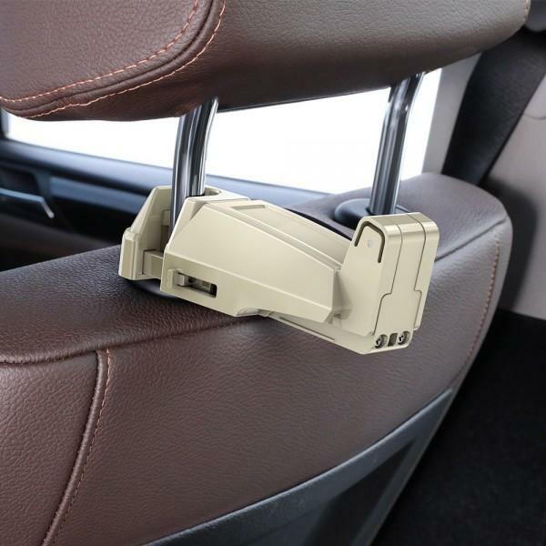 Автотримач Baseus Backseat Vehicle Phone Hook (Khaki) фото