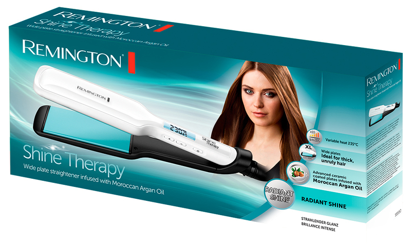 Вирівнювач для волосся Remington Shine Therapy S8550 фото