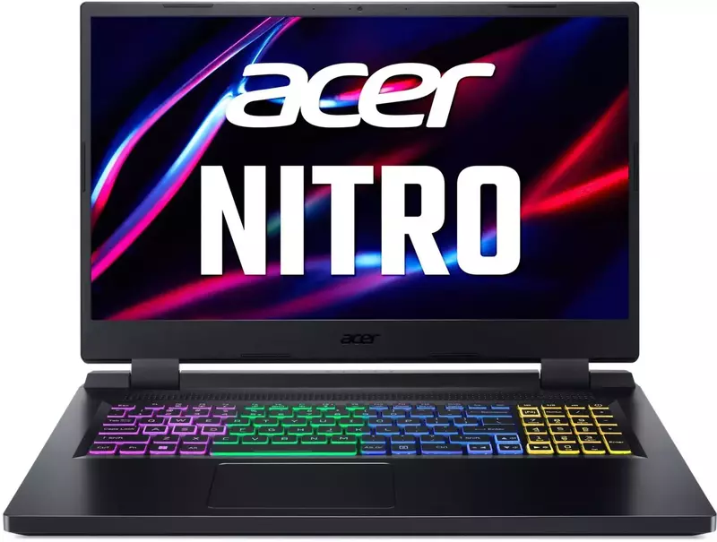 Ноутбук Acer Nitro 5 AN517-55-77JV Obsidian Black (NH.QLFEU.007) фото