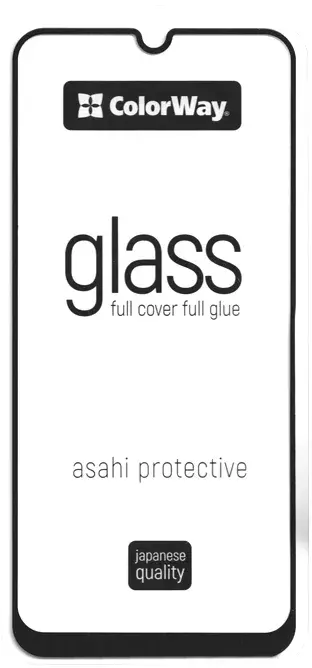 Защитное стекло для Realme C53 ColorWay 9H FC glue black (CW-GSFGRC53-BK) фото