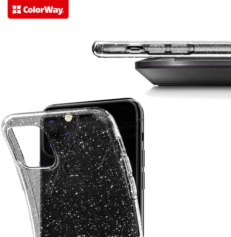 Чехол для Samsung Galaxy A22/M32 4G ColorWay TPU Shine (Clear) CW-CTSSGA225 фото