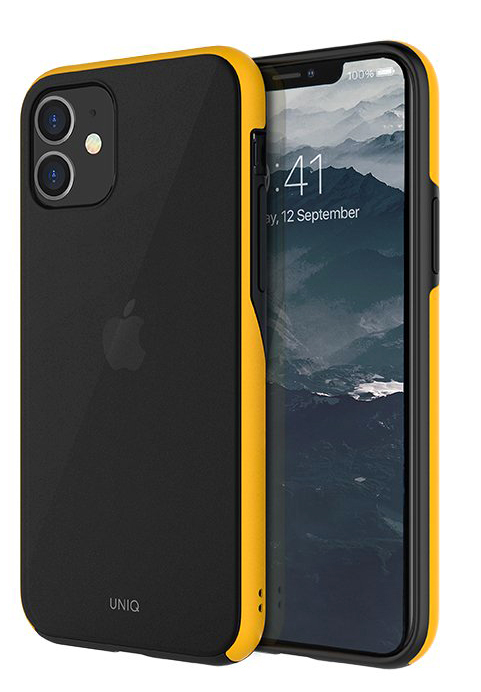 Чохол Uniq Hybrid Vesto Hue (Yellow) для iPhone 11 фото