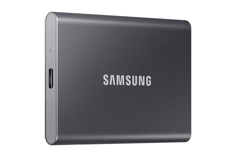 Внешний SSD Samsung T7 1Tb USB 3.2 Type-C (Grey) MU-PC1T0T/WW фото