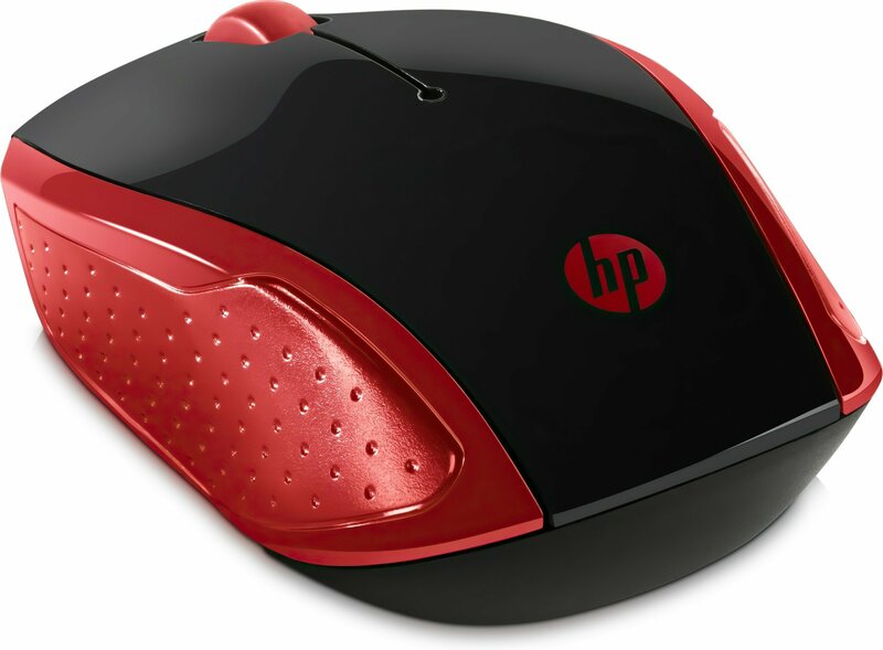 Миша HP 200 (Black/Red) 2HU82AA фото