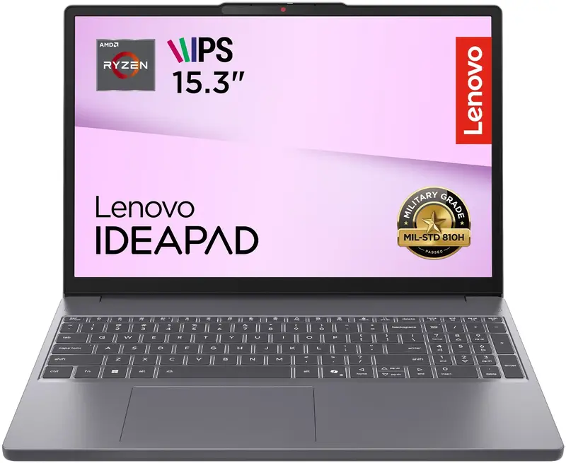 Ноутбук Lenovo IdeaPad Slim 3 15ARP10 Luna Grey (83K700A6RA) - фото - №0