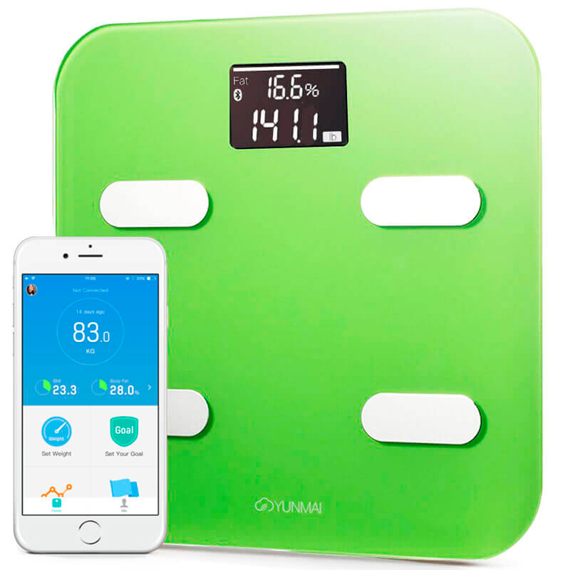 Смарт-весы YUNMAI Color Smart Scale (M1302-GN) Green фото