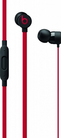 Навушники urBeats3 with 3.5mm Plug Decade Collection (Black-Red) фото