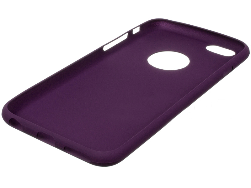 Чохол-накладка Baseus Soft Touch Violet для iPhone 5 / 5S / SE - фото - №2