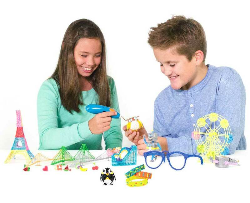 3D-ручка 3Doodler Start для детского творчества - Креатив (48 стержней) Blue (3DS-ESST-E-R) фото
