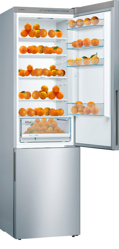 Двокамерний холодильник BOSCH KGV39VL306 фото