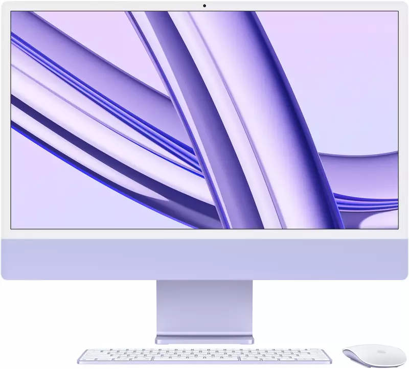 Apple iMac M3 24" 4.5K 10GPU/8RAM/512GB Purple (Z19Q) 2023 фото