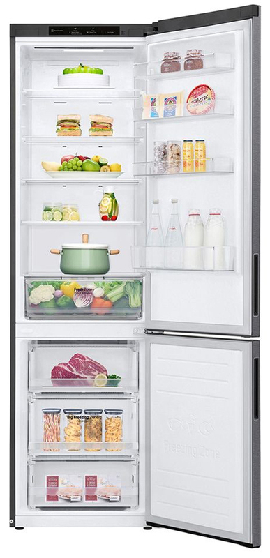 Двокамерний холодильник LG GW-B509CLZM фото