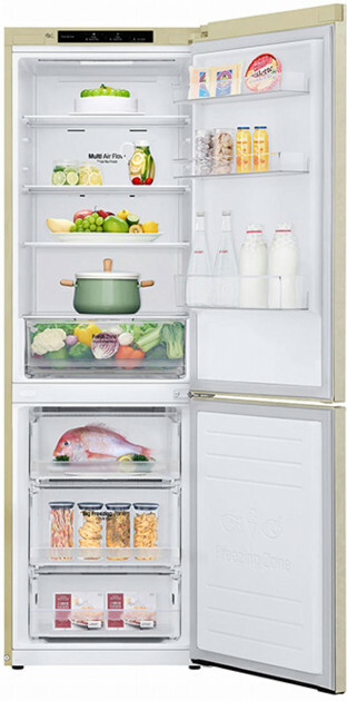 Двокамерний холодильник LG GA-B459SECM фото