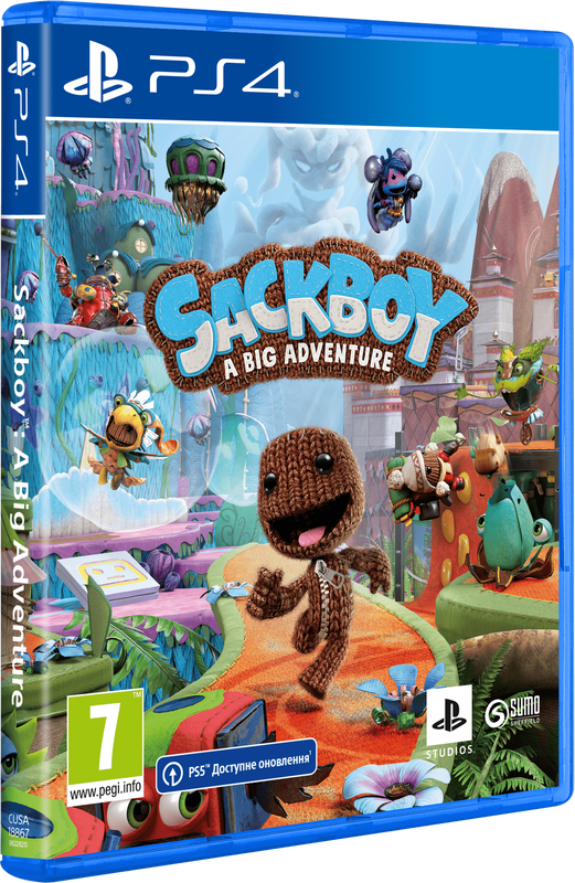 Диск Sackboy A Big Adventure (Blu-ray) для PS4 фото