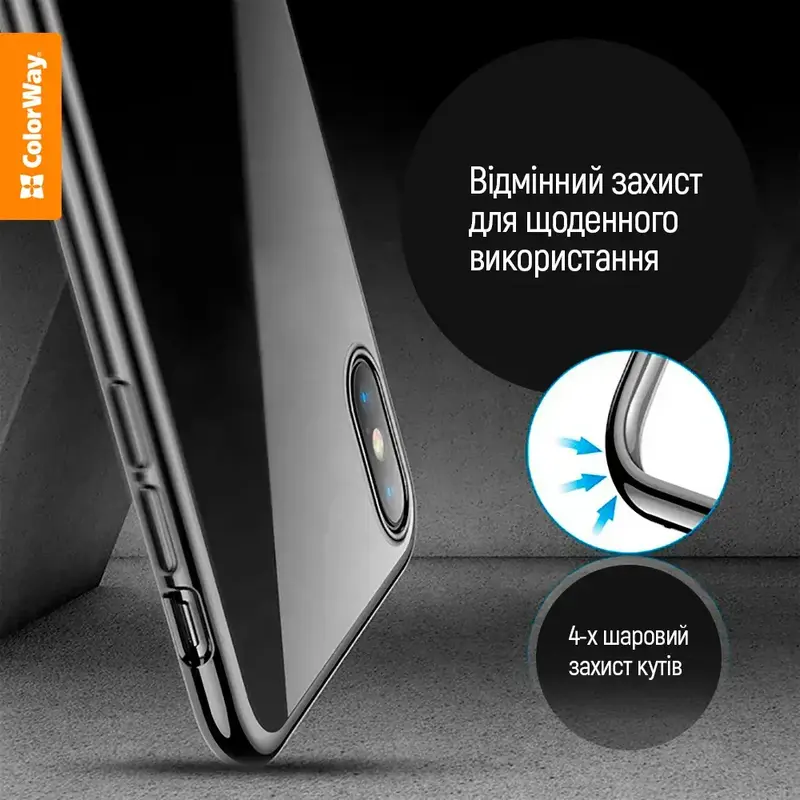 Чохол для Oppo A60 ColorWaу TPU matt Black (CW-CTMOA60-BK) - фото - №4