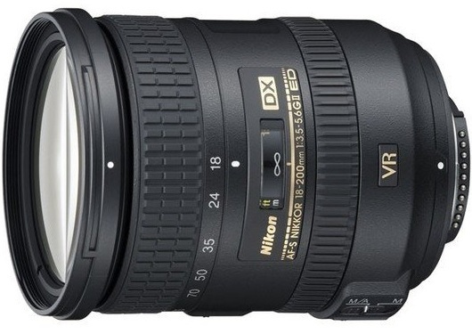 Об'єктив Nikon 18-200mm f3.5-5.6G AF-S DX ED VR II (JAA813DA) фото