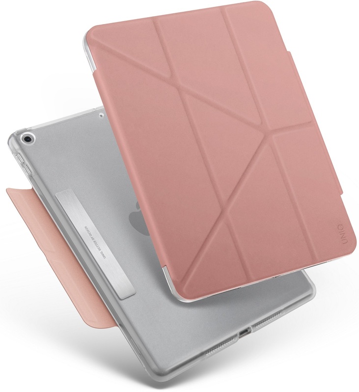 Чохол Uniq Camden New для iPad 10.2 Antimicrobial - Peony (Pink) фото