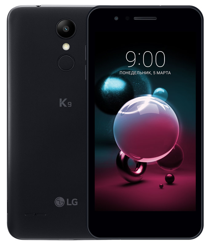LG K9 2/16GB Black (LMX210NMW.ACISBK) - фото - №0