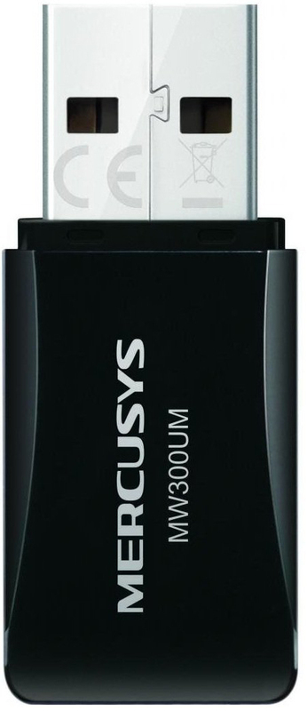 Wi-Fi-USB адаптер Mercusys MW300UM 300Мбит/с фото