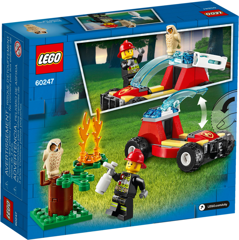 Конструктор LEGO City Пожежа в лісі 60247 фото