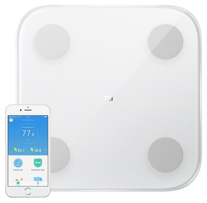 Смарт-весы Xiaomi Mi Body Composition Scale 2 фото